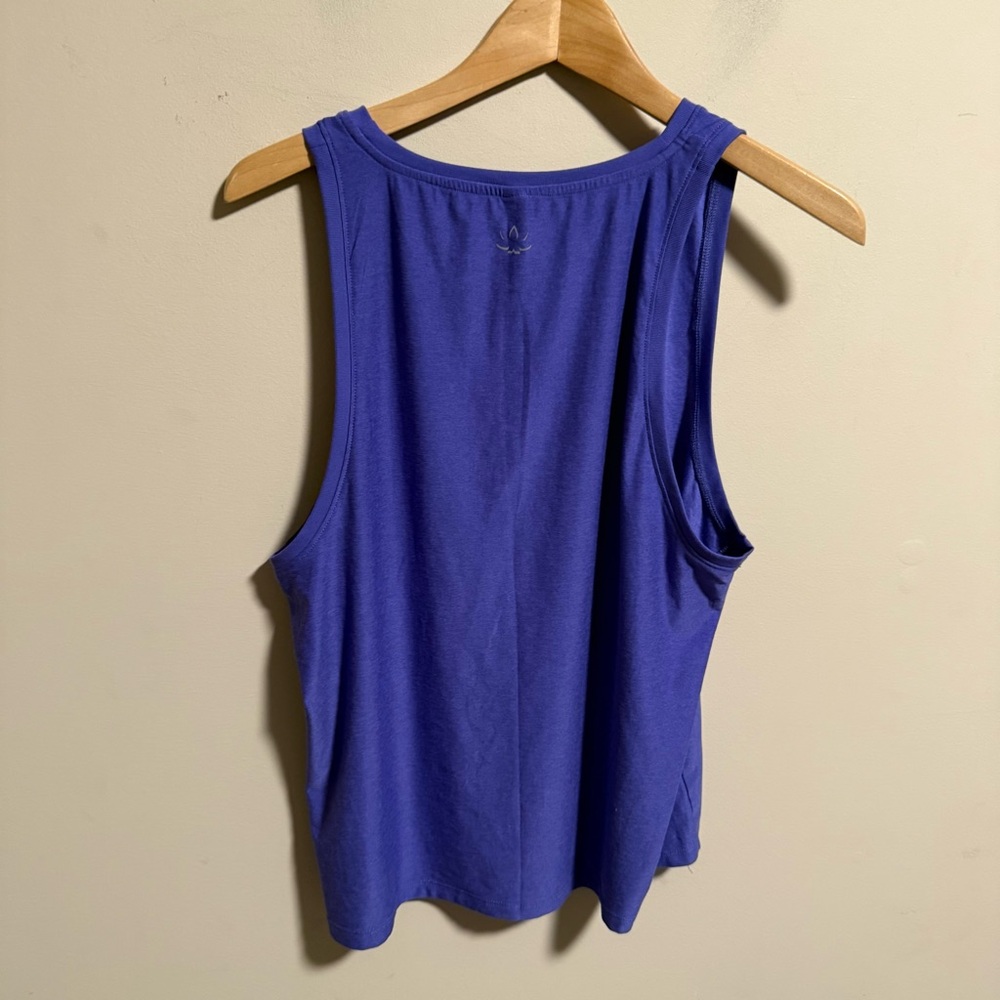 Beyond Yoga Women's Purple Racerback Tank Top